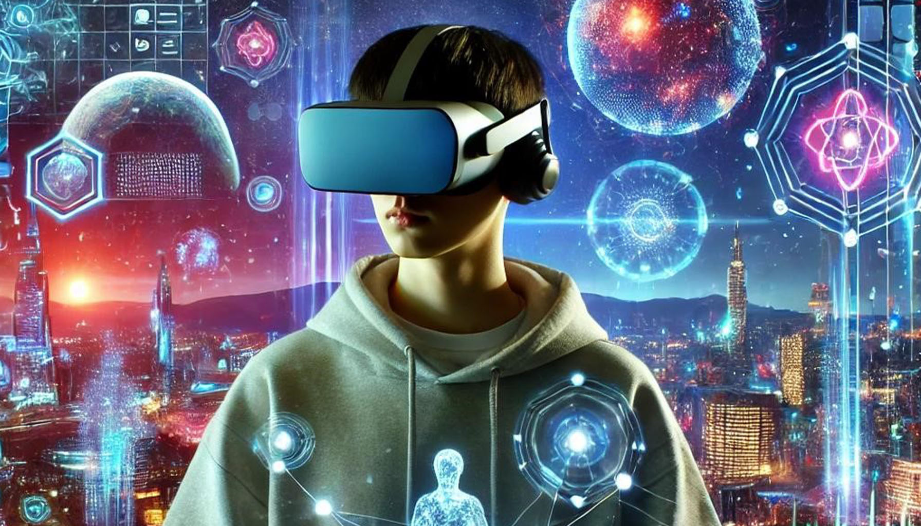 A collection of top VR headsets for 2025, including budget, mid-range, and premium virtual reality systems